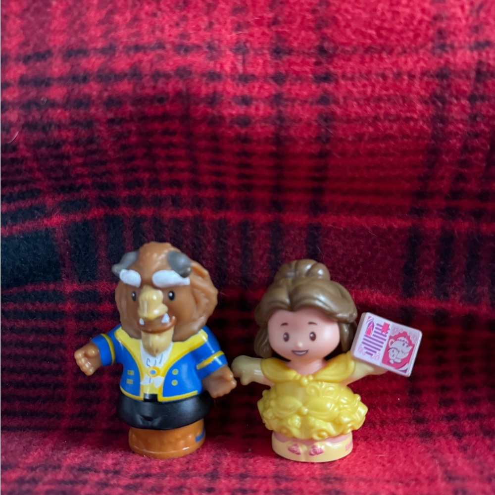 Beauty and the Beast Little People Toy Set